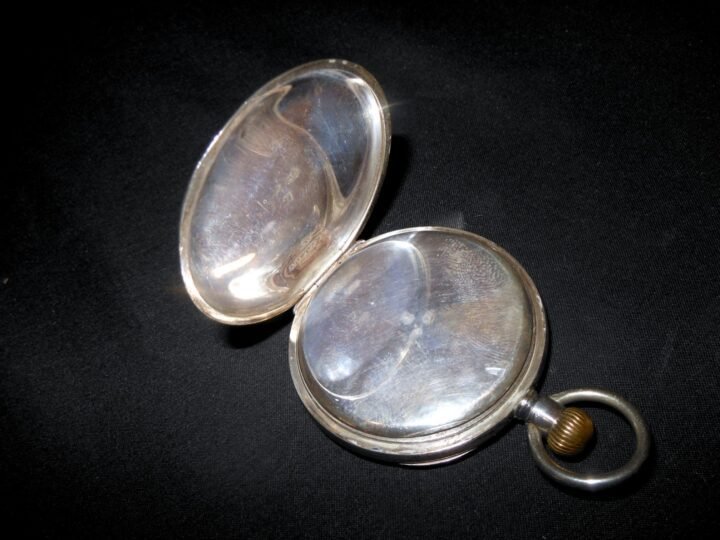 WW1 British Army – SILVER PRESENTATION POCKET WATCH w/ HISTORY – VERY NICE! — image 9