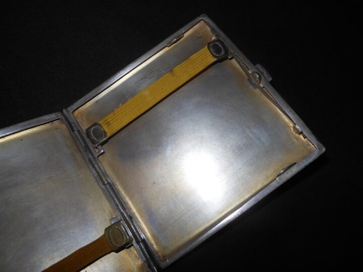 WW1 Austro-Hungarian – SILVER CIGARETTE CASE – PRESENTATION PIECE – M.K. 12 LLO — image 9