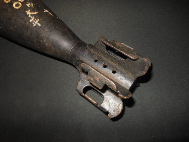 WW2 Imperial Japanese Army / Navy – TYPE 100 – 81mm MORTAR ROUND – INERT – VERY NICE! — image 6