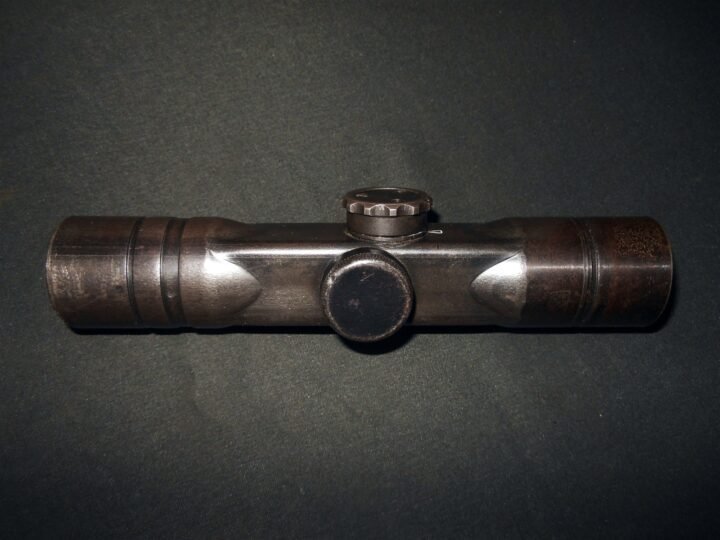 WW2 German Luftwaffe – ZF4 SNIPER OPTICAL SCOPE – FG42 ISSUE – 'L' MARKED – RARE — image 5