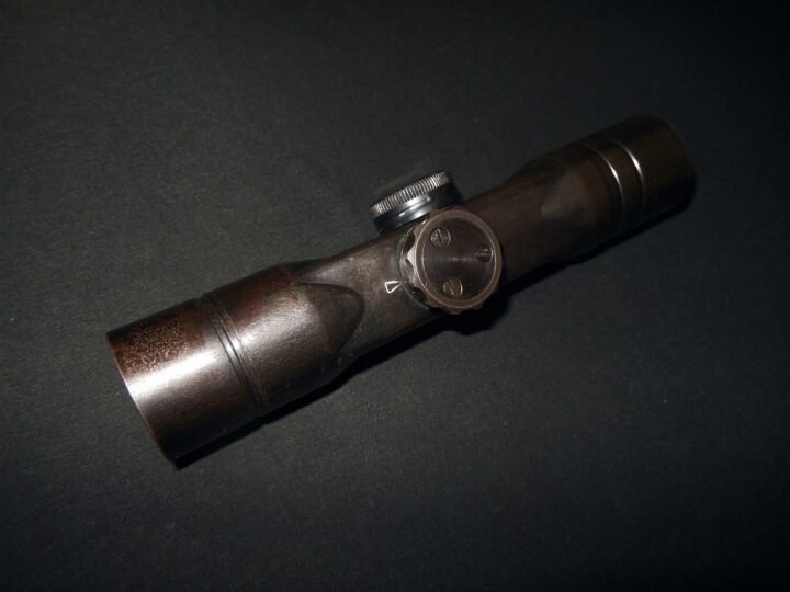 WW2 German Luftwaffe – ZF4 SNIPER OPTICAL SCOPE – FG42 ISSUE – 'L' MARKED – RARE — image 8