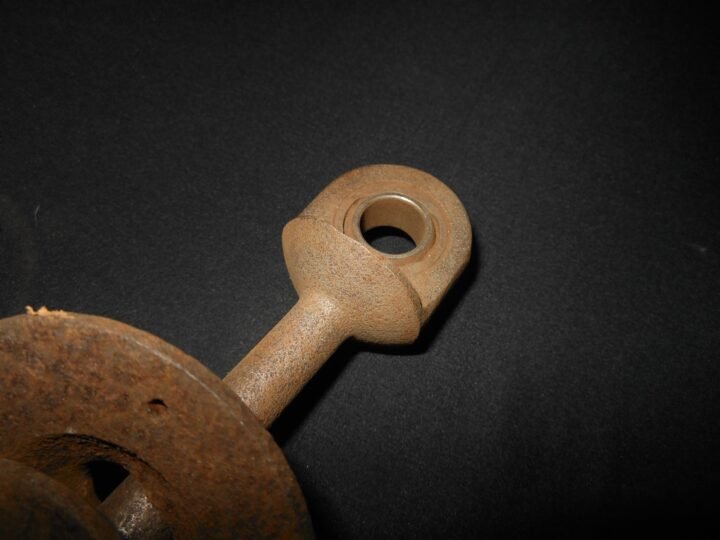 WW2 German Luftwaffe Aircraft – WOOD RUDDER LOWER CAP RELIC – Me109 G10 — image 4