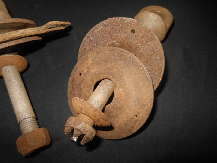 WW2 German Luftwaffe Aircraft – WOOD RUDDER LOWER CAP RELIC – Me109 G10 — image 5