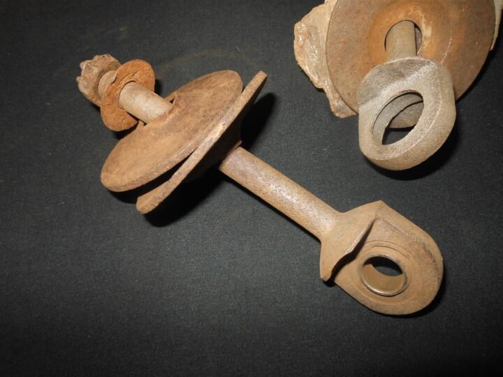 WW2 German Luftwaffe Aircraft – WOOD RUDDER LOWER CAP RELIC – Me109 G10 — image 7