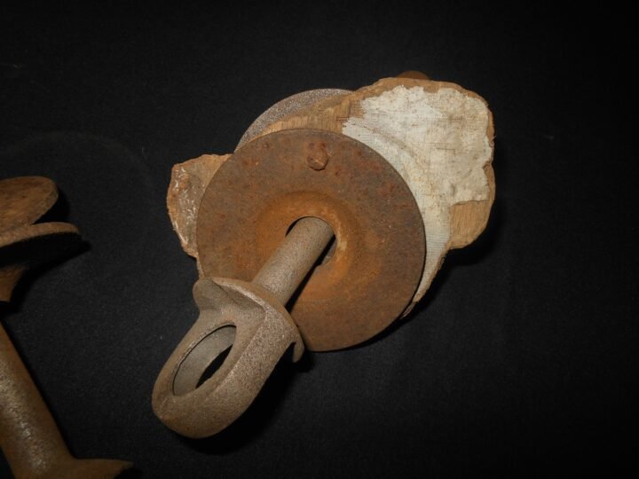 WW2 German Luftwaffe Aircraft – WOOD RUDDER LOWER CAP RELIC – Me109 G10 — image 8