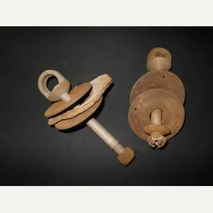 WW2 German Luftwaffe Aircraft – WOOD RUDDER LOWER CAP RELIC …