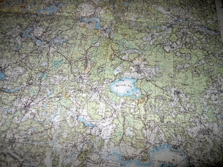 WW2 German Wehrmacht Sonderkarte – 1:100000 TOPOGRAPHICAL MAP – RUSSIA – RARE! — image 8