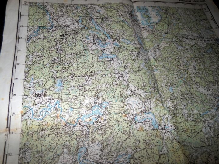 WW2 German Wehrmacht Sonderkarte – 1:100000 TOPOGRAPHICAL MAP – RUSSIA – RARE! — image 9