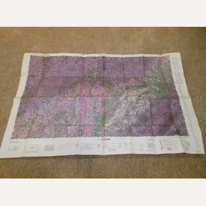 WW2 British War Office Army – 1:100,000 TOPOGRAPHICAL MAP – …