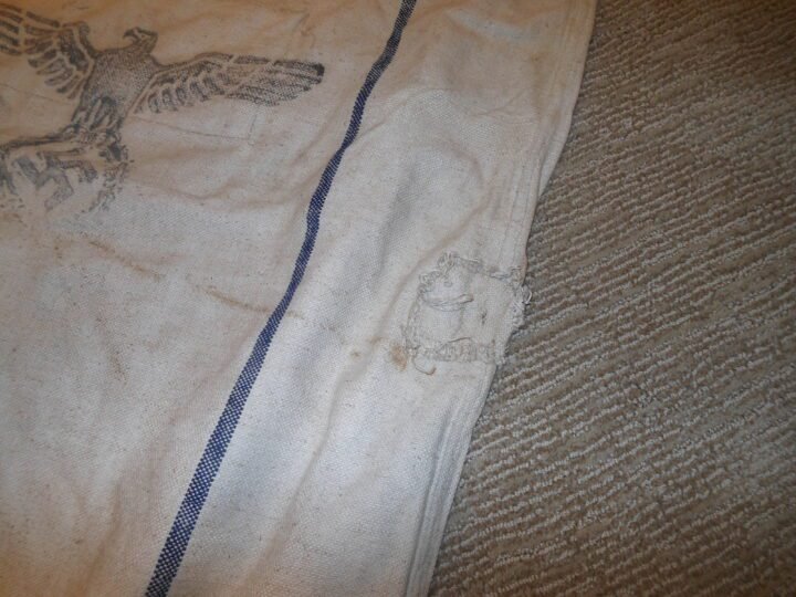 WW2 German Wehrmacht Getreidesack – GRAIN & FLOUR SUPPLY SACK – NICE! — image 4