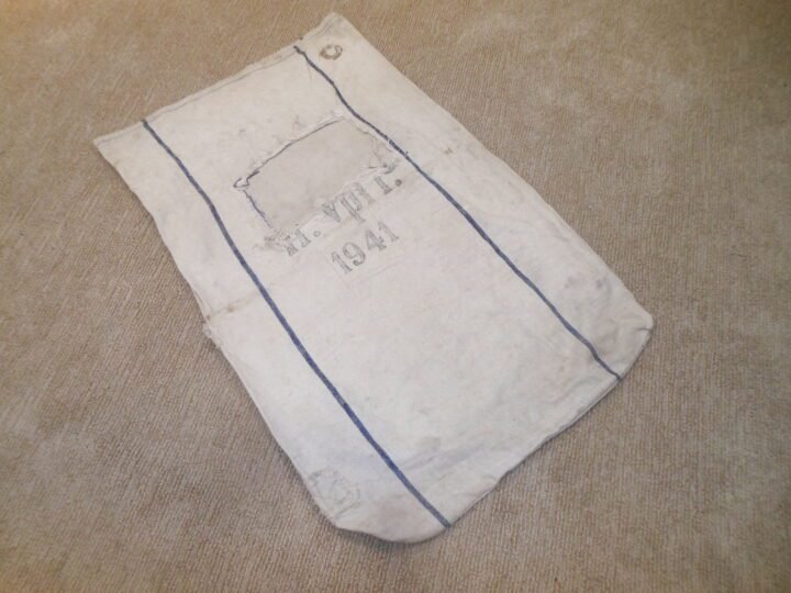 WW2 German Wehrmacht Getreidesack – GRAIN & FLOUR SUPPLY SACK – NICE! — image 5