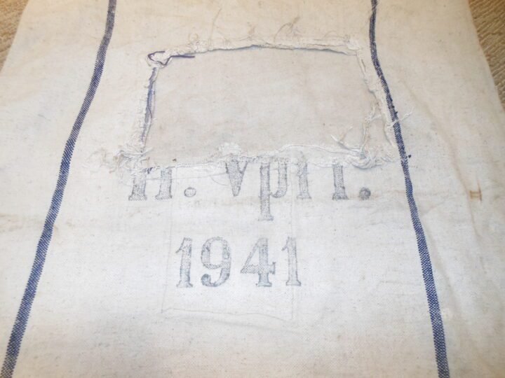WW2 German Wehrmacht Getreidesack – GRAIN & FLOUR SUPPLY SACK – NICE! — image 7