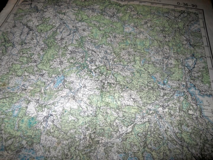 WW2 German Wehrmacht Russland 1:100000 – TOPOGRAPHICAL MAP – Truppenausgabe 1942 — image 6