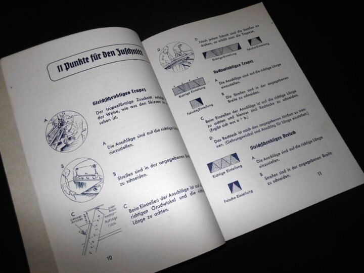 WW2 German Luftwaffe Messerschmitt Werksbücher – FACTORY WORKER HANDBOOKS – NICE — image 11