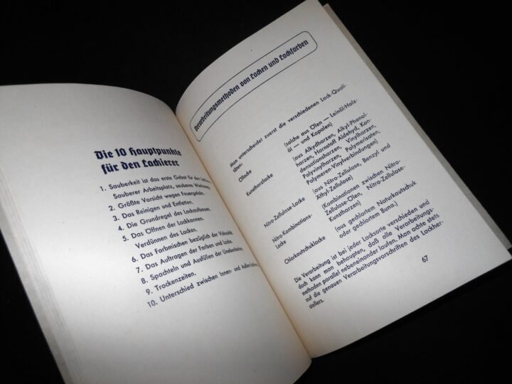 WW2 German Luftwaffe Messerschmitt Werksbücher – FACTORY WORKER HANDBOOKS – NICE — image 17