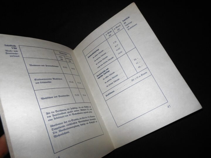 WW2 German Luftwaffe Messerschmitt Werksbücher – FACTORY WORKER HANDBOOKS – NICE — image 7