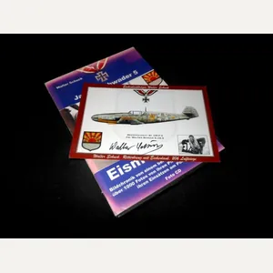 WW2 German Luftwaffe – SIGNED POSTCARD & JG5 PHOTO CD …