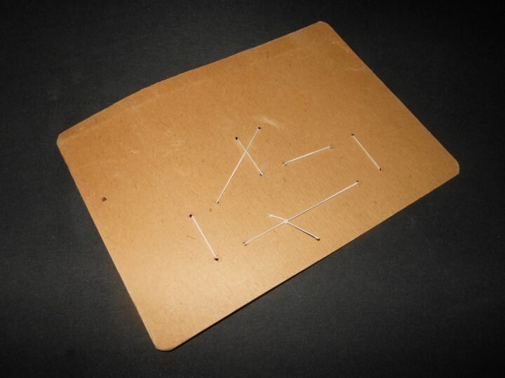 WW2 German DRK Weihnachtssterne – CHRISTMAS STAR DISPLAY CARD – NICE! — image 3