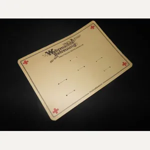 WW2 German DRK Weihnachtssterne – CHRISTMAS STAR DISPLAY CARD – …