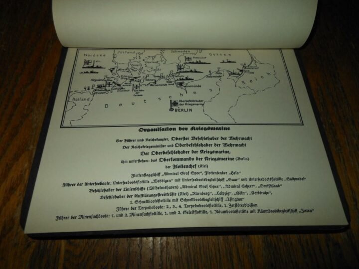 WW2 German Kriegsmarine Skagerrak Kalender 1937 – DESK CALENDAR – COMPLETE — image 11