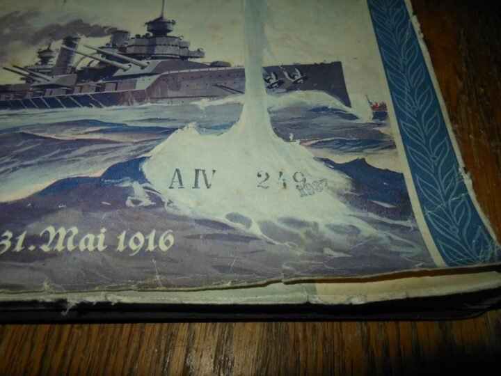 WW2 German Kriegsmarine Skagerrak Kalender 1937 – DESK CALENDAR – COMPLETE — image 2