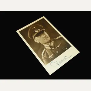 WW2 German Wehrmacht Panzer – GENERAL JOACHIM LEMELSEN – WARTIME …