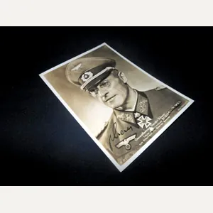 WW2 German Luftwaffe – GENERAL THEODOR SCHERER – WARTIME SIGNED …