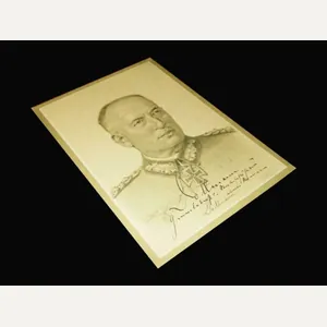 WW2 German Wehrmacht Autograph – GENERAL FRIEDRICH DOLLMANN – WARTIME …