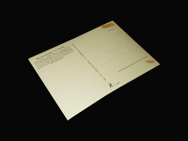 WW2 German Wehrmacht Autograph – OBERST ERNST NOBIS – WARTIME SIGNATURE — image 4