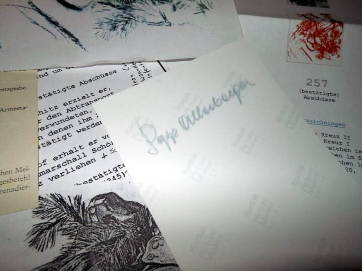 WW2 German Heer – AUTOGRAPHED PHOTO GROUPING – JOSEF ALERBERGER – POST WAR #3 — image 4