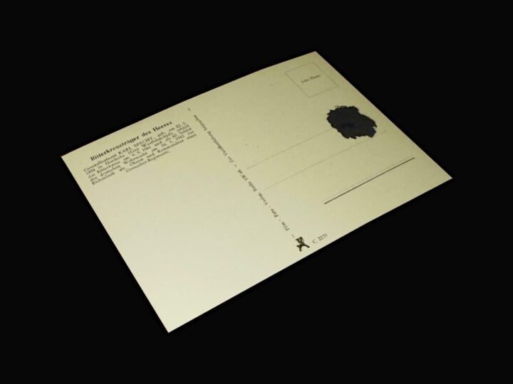 WW2 German Wehrmacht Autograph – GENERAL KARL-WILHELM SPECHTE – WARTIME SIGNED — image 4