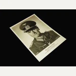 WW2 German Wehrmacht Autograph – GENERAL KARL-WILHELM SPECHTE – WARTIME …