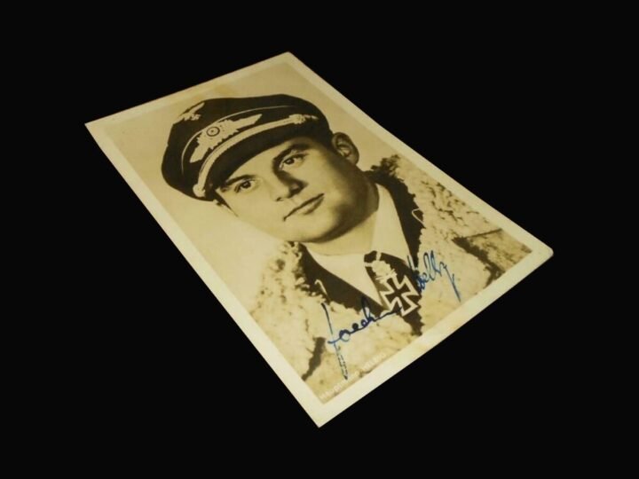 WW2 German Luftwaffe Autograph – OBERST JOACHIM HELBIG – WARTIME SIGNED – NICE! — image 7