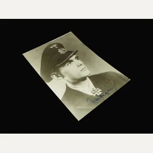 WW2 German Kriegsmarine Autograph – KKPT REINHARD HARDEGEN – SIGNED …