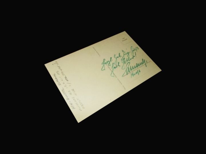 WW2 German Wehrmacht Gebirgsjager – GEN. LT. MAX SCHRANK – WARTIME SIGNED – NICE — image 3