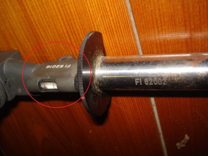 WW2 German Luftwaffe Aircraft Libelle – SPIRIT LEVEL FOR 20MM CANNON TOOL – NICE — image 4