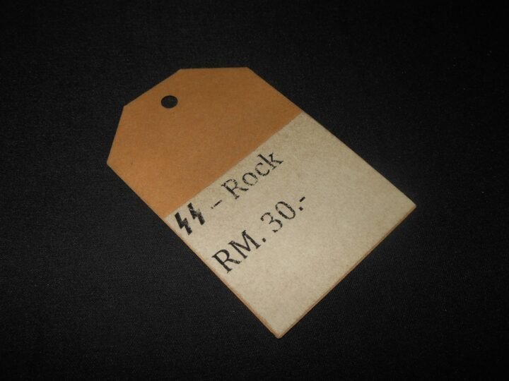 WW2 German Peek & Cloppenburg – UNIFORM TAILOR CLOTHING TAG – BERLIN – NICE! — image 2