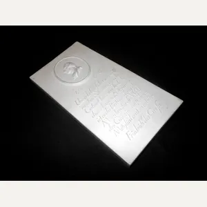 WW2 German Plaster Wandtafel Friedrich der Große – PLASTER PLAQUE …