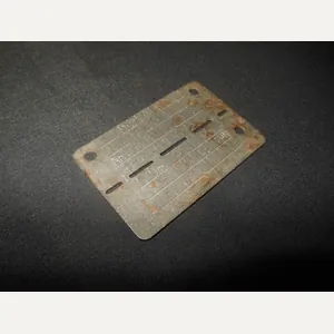 WW2 German Wehrmacht Erkennungsmarke – POW IDENTIFICATION DOG TAG – …