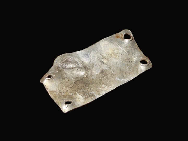 WW2 German Aircraft Typenschild – COMPONENT DATA PLATE – Ju88 A-G – NICE! — image 3