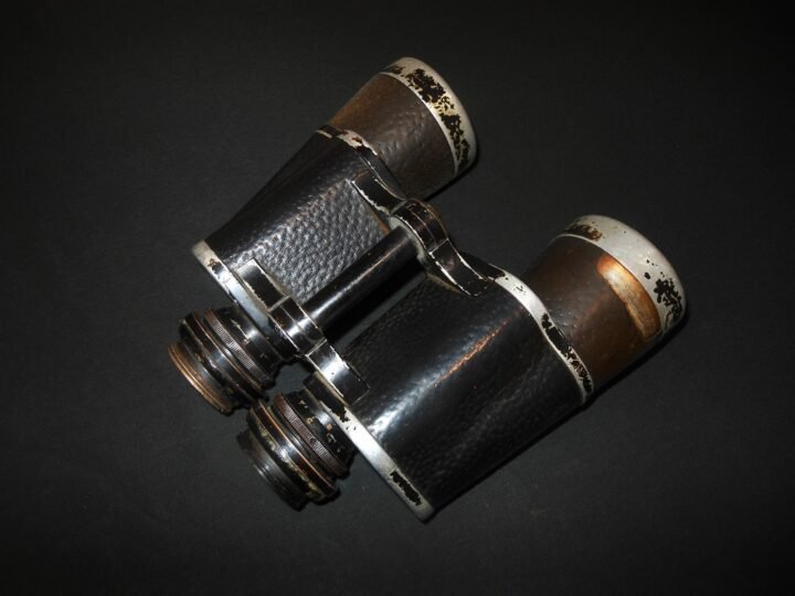 WW2 German Kriegsmarine – 7×50 CARL ZEISS GAS MASK BINOCULARS – RARE VARIANT! — image 2