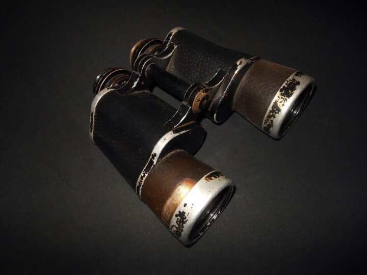 WW2 German Kriegsmarine – 7×50 CARL ZEISS GAS MASK BINOCULARS – RARE VARIANT! — image 3