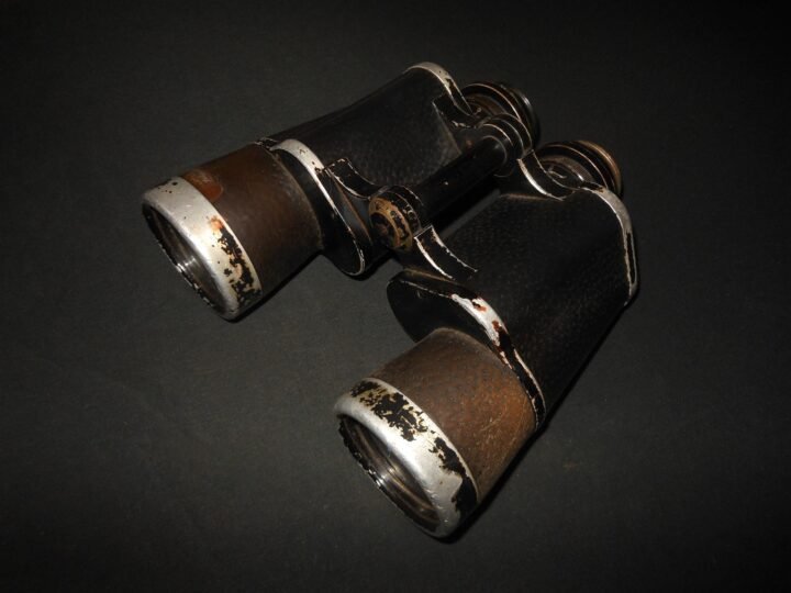 WW2 German Kriegsmarine – 7×50 CARL ZEISS GAS MASK BINOCULARS – RARE VARIANT! — image 4