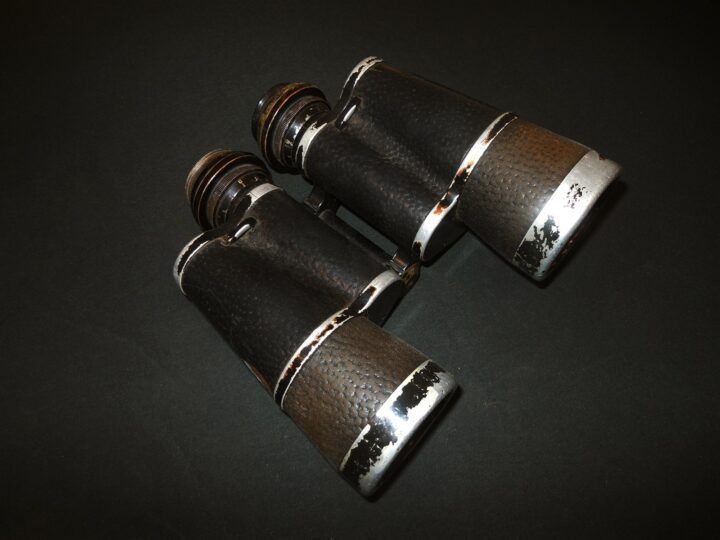 WW2 German Kriegsmarine – 7×50 CARL ZEISS GAS MASK BINOCULARS – RARE VARIANT! — image 7