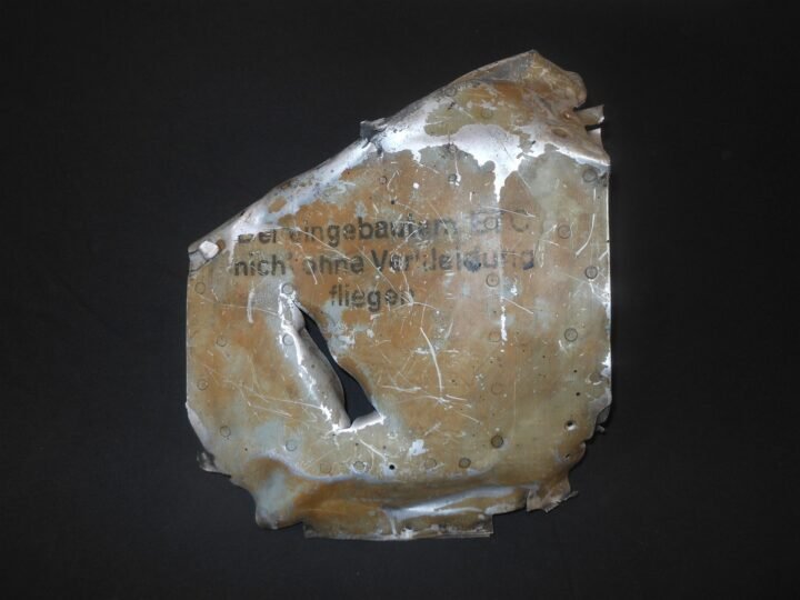 WW2 German Luftwaffe Aircraft – ENGINE COWLING SECTION – ETC WARNING – Me109 — image 2