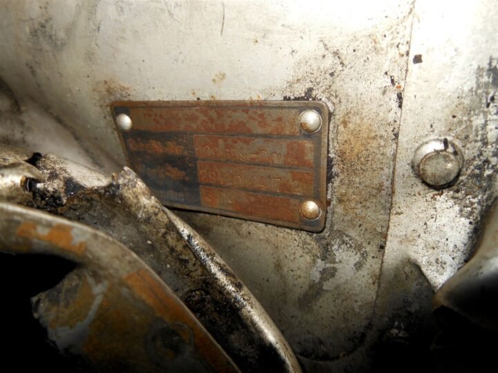 WW2 German Luftwaffe Aircraft – ENGINE COWLING SECTION – ETC WARNING – Me109 — image 6