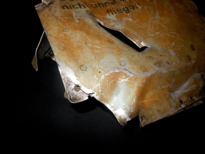 WW2 German Luftwaffe Aircraft – ENGINE COWLING SECTION – ETC WARNING – Me109 — image 7