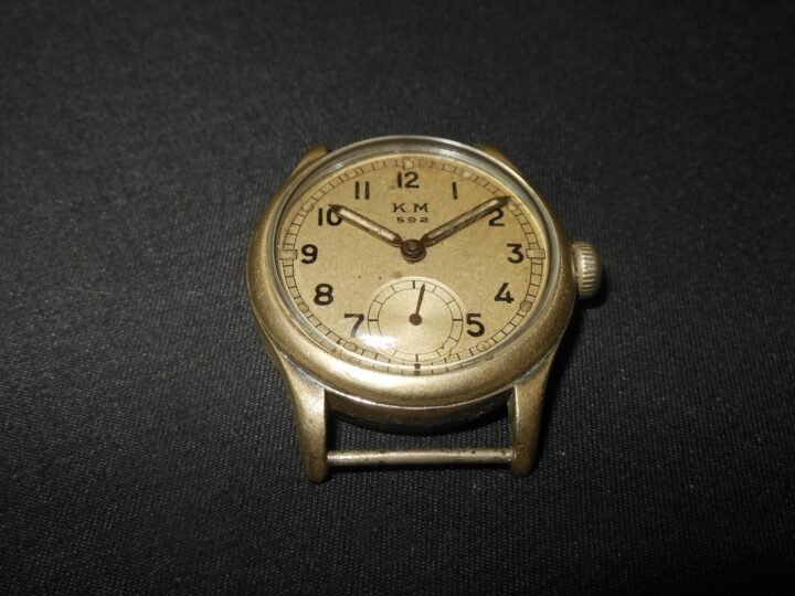 WW2 German Kreigsmarine Dienstuhr – PERSONAL SERVICE WATCH – ALPINA – NICE! — image 2