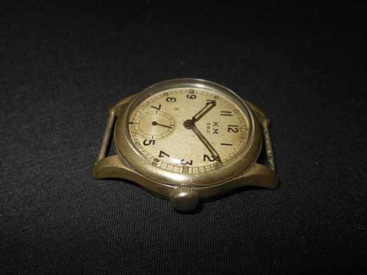 WW2 German Kreigsmarine Dienstuhr – PERSONAL SERVICE WATCH – ALPINA – NICE! — image 3