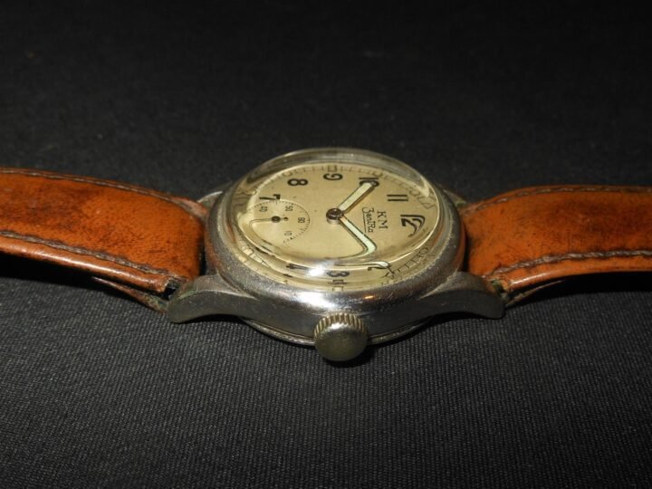 WW2 German Kreigsmarine Dienstuhr – PERSONAL SERVICE WATCH – ZENTRA – NICE! — image 4